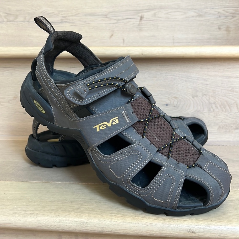 Teva, Men’s Size 12, Gray/Brown